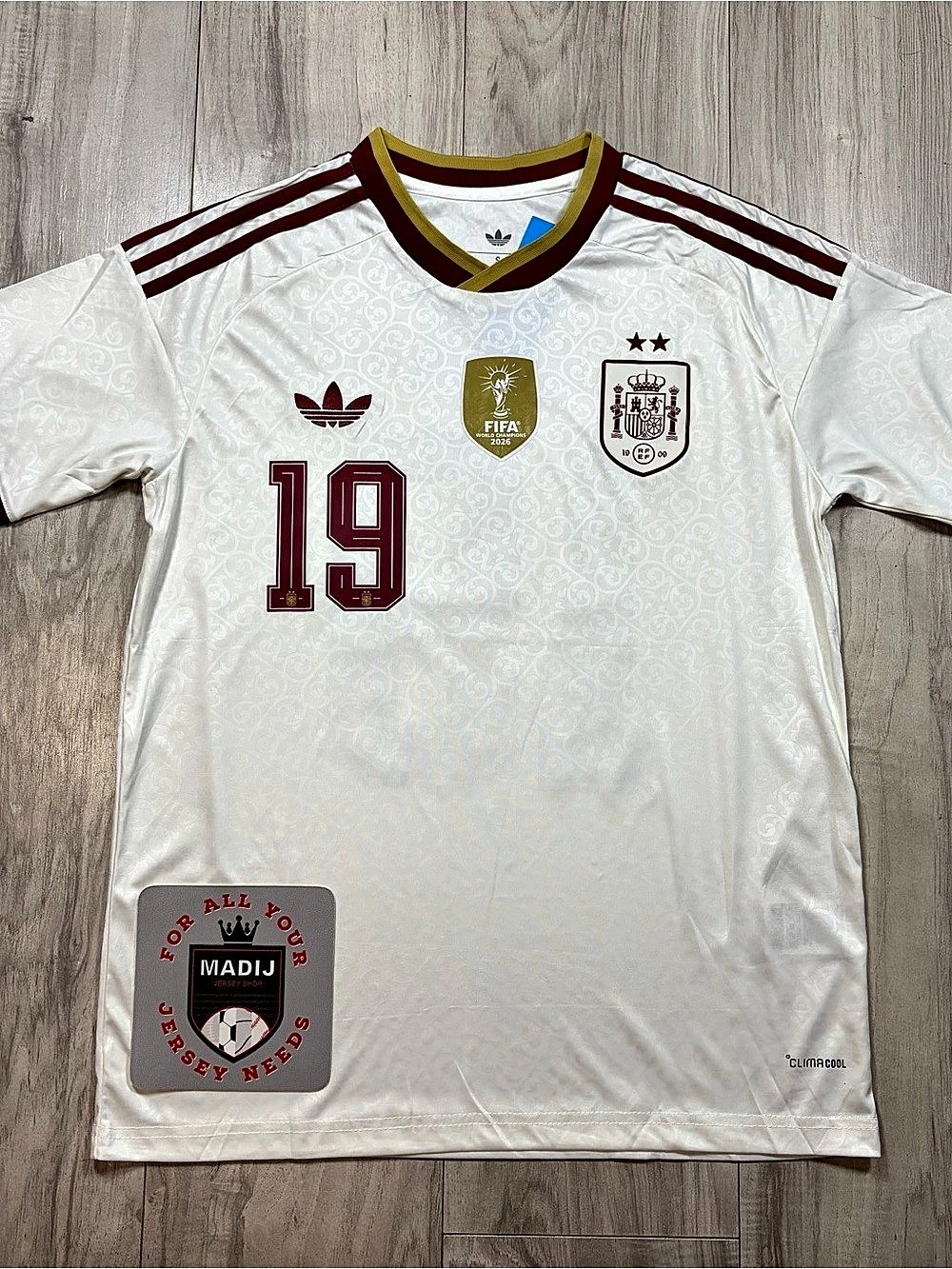 Spain Lamine Yamal #19 Away Jersey 2026